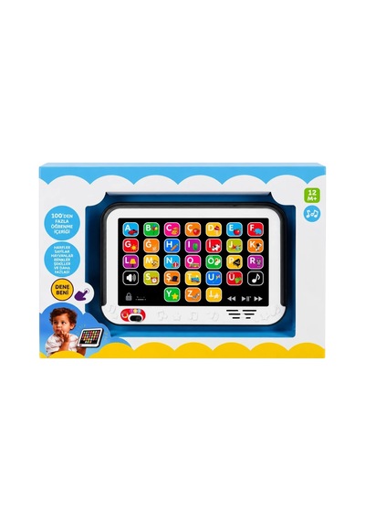 Eğitici Sesli Işıklı Tablet 1 Adet Çocuklar İçin