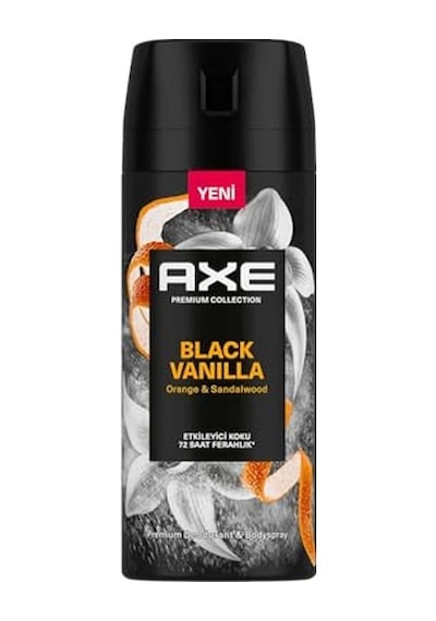 Axe Premium Collection Erkek Sprey Deodorant Black Vanilla 150 Ml