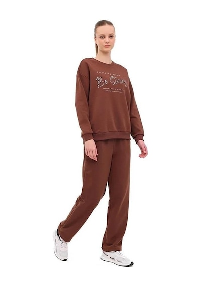 Kinetix Wl 22beat 5pr Kahverengi Kadın Eşofman Altı Kahverengi