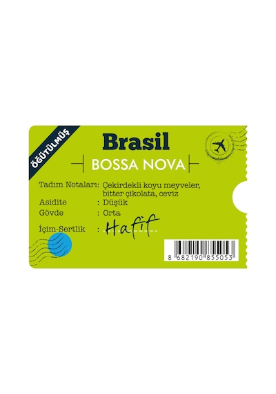 Moliendo Brasil Bossa Nova Yöresel Filtre Kahve1 KG