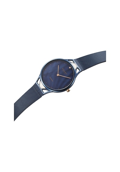 Obaku Denmark V302lxllml Quartz Çelik Hasır Lacivert 32 Mm Kadın Kol Saati Lacivert