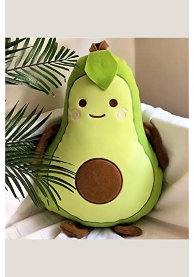 Avokado Yastık Peluş Pofuduk 35 x 35