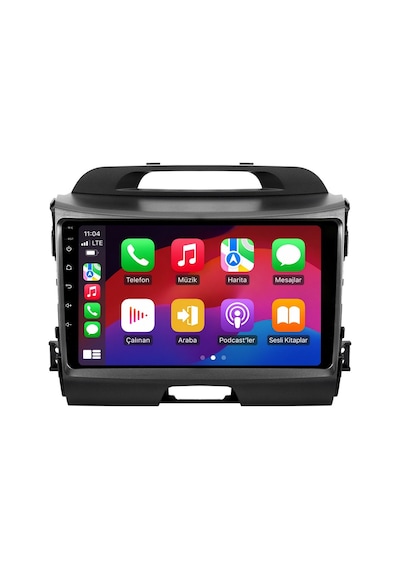 Kia Sportage 2011-2015 Android Multimedya Carplay Android Auto Navigasyon Kameralı 6gb Ram 64gb 9"