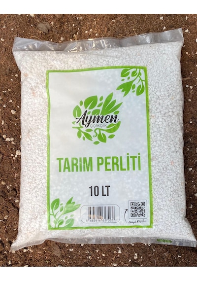 10 Litre Tarım Perliti Köklendirici Perlit - Drenaj  Düzenleyici