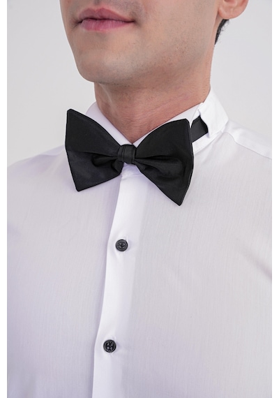 Gk 322 Slim Fit Beyaz Klasik Gömlek Beyaz