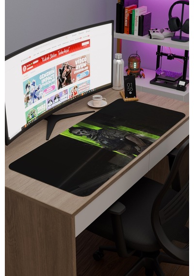 Call Of Duty Kaymaz Dikişli Kauçuk Oyuncu Mousepad V4 - 90x40 Xxl Gaming Mouse Pad Fare Altlığı