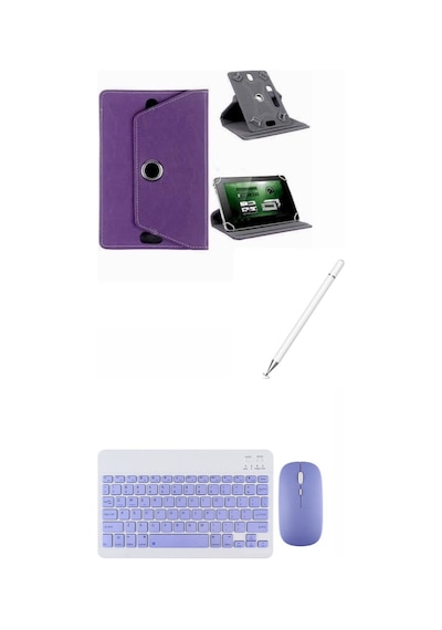Honor Pad X8a 11 İnç Uyumlu Kılıf Bluetooth Klavye Dokunmatik Kalem Kılıf