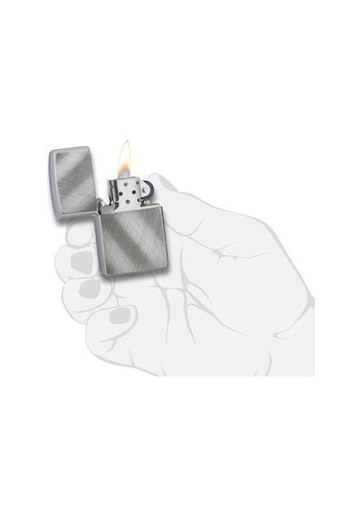 Zippo Reg Diagonal Weave Çakmak