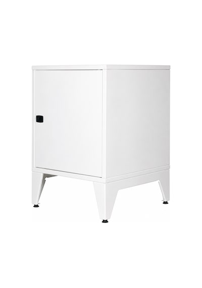 Alfahome Ziglat 655 Serisi Metal Kapaklı Küçük Boy Kilitli Ofis Dolabı Beyaz