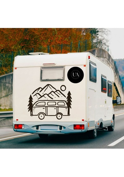 Karavan Sticker Oto Sticker Model4 50x50