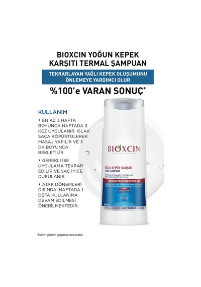 Aqua Thermal Ds Yoğun Kepeğe Karşı Etkili Şampuan 200 Ml 3 Lü Set