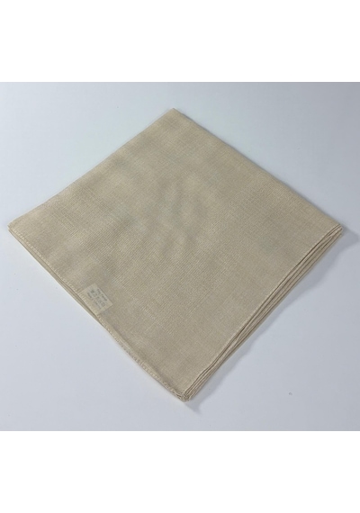 Miray Pano Pamuk Eşarp - 95 X 95 - 0621 Koyu Krem