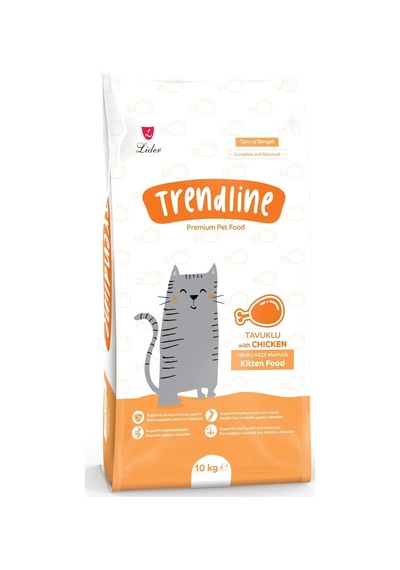Tr Kitten Tavuklu Yavru Kedi Maması, 10 Kg
