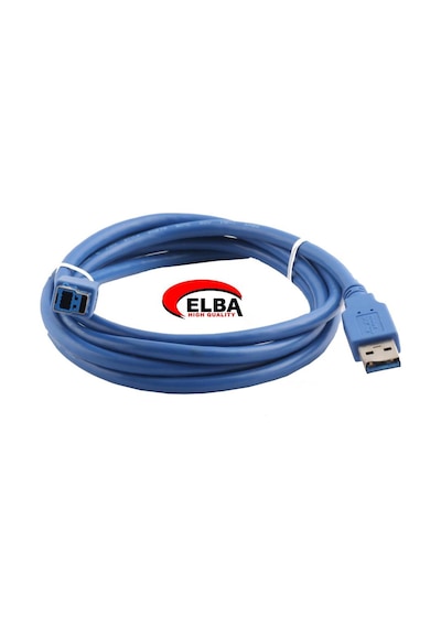 Elba C50376 1.5Mt 3.0 Usb Yazıcı Kablo su