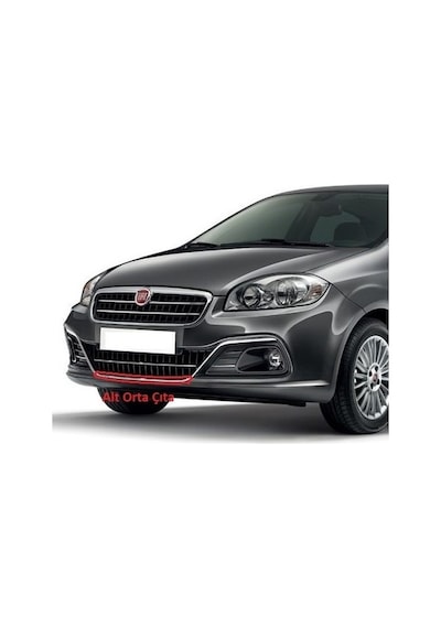 Fiat Linea Ön Tampon Alt Orta Çıtası Krom 735547969