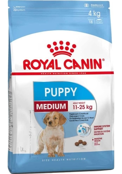 Royal Canin Medium Puppy Orta Irk Yavru Köpek Maması 4 KG