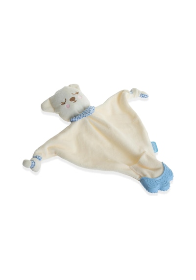 Babyjem Diş Kaşıyıcılı Sevimli Uyku Arkadaşım Mavi