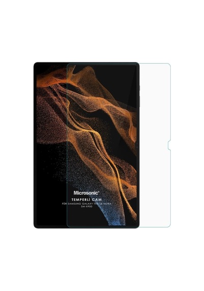 For Samsung Galaxy Tab S8 Ultra X900 Tempered Glass Cam Ekran Koruyucu