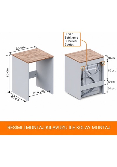 Aqua Bagno Urban Smartbox Çamaşır Makinesi Dolabı, Atlantik Çam -beyaz 50.03.01.03.01 Beyaz - Atlantik Çam Aqua Bagno Urban Smartbox Çamaşır Makinesi Dolabı, Atlantik Çam -beyaz 50.03.01.03.01 Beyaz - Atlantik Çam
