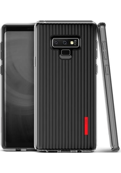 Vrs Design Galaxy Note 9 İle Uyumlu Crystal Fit Label Kılıf Clear