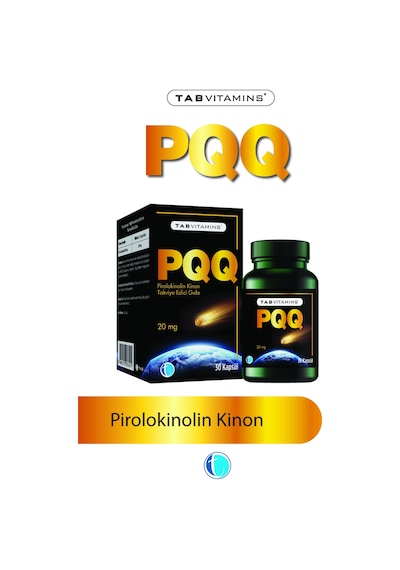 Tabvitamins Pqq Pirolokinolin Kinon 20 Mg 30 Kapsül