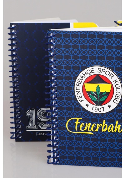"dekomus Cep Defteri Hediyeli" Yeni Sezon Lisanslı Fenerbahçe Sert Kapak Bloknot Lacivert
