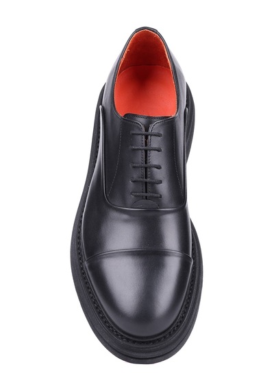 Shoetyle - Siyah Hakiki Deri Bağcıklı Erkek Klasik Ayakkabı 250-2035-1533 Deri Siyah