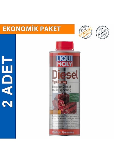 Liqui Moly Dizel Enjektör ve Yanma Odası Temizleyici 500 ML 2 Ad