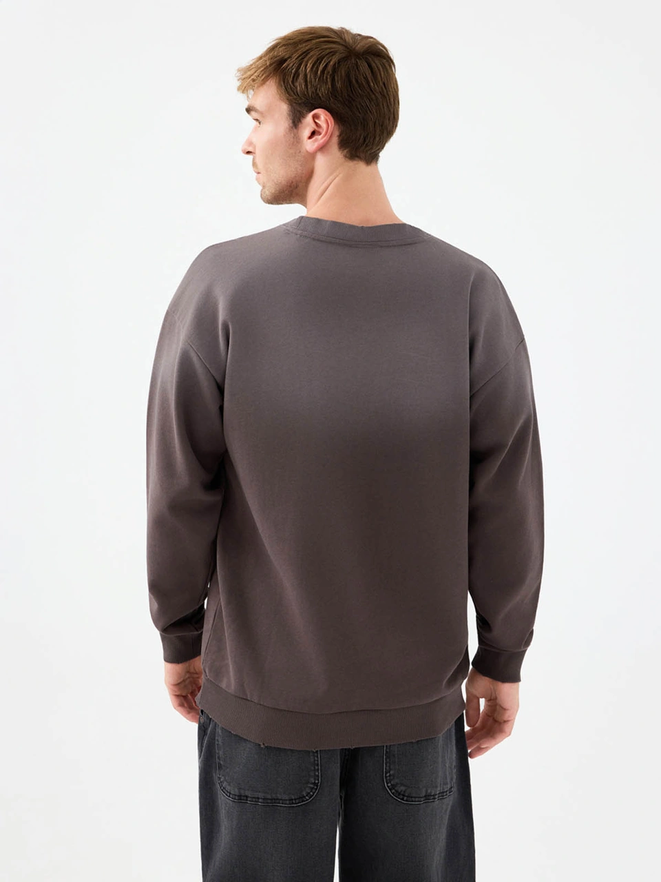 Loft Loose Fit Antrasit Erkek Sweatshirt Lf2041634 Antrasit
