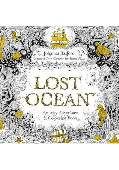 Lost Ocean: An Underwater Adventure & Colouring Book - Johanna Basford - Virgin Books