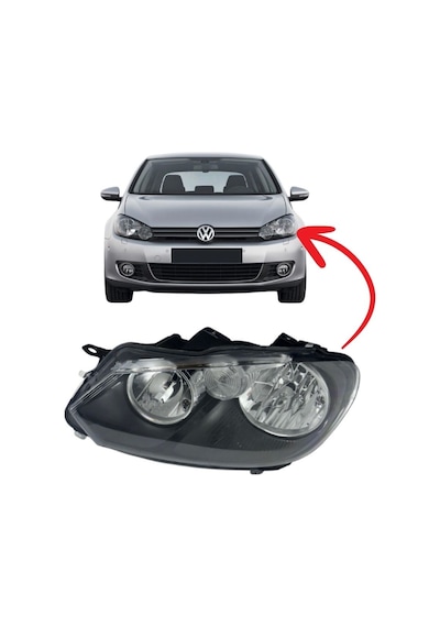 Vw Golf6 Far Lambası Sağ 2009-2012 Trendline