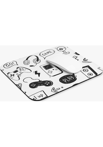 Oyuncu Mouse Pad Gamer, 23x19 Cm, Kaymaz Taban, Ev, Ofis Ve Oyun İçin Rahat Ve Yumuşak Mousepad