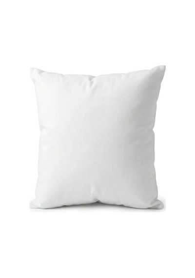 4 Lü Beyaz Kare Kırlent İç Dolgu Yastık Seti 45 x 45