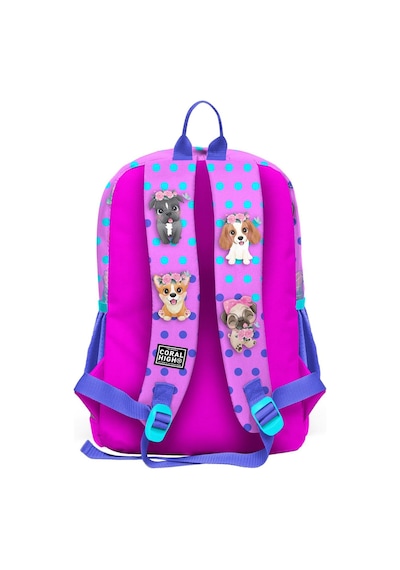 Coral High Kids Pembe Köpek Desenli 3 Lü Okul Çanta Seti Set0123750
