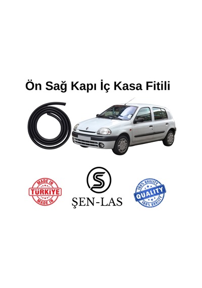 Renault Clio 2 Şen-las Sağ Ön Kapı Fitili Şl0801