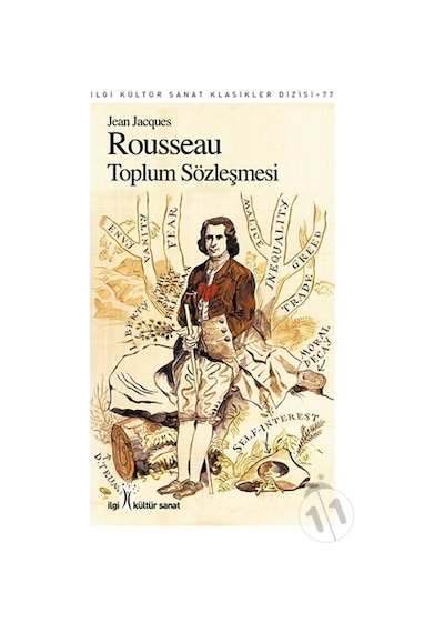 Toplum Sözleşmesi - Jean Jacques Rousseau - İlgi Kültür Sanat Yayınları