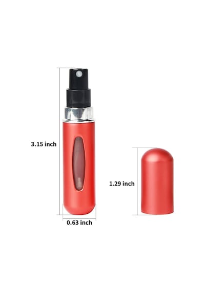 Taşınabilir 5ml Mini Parfüm Atomizer Şişeleri, Doldurulabilir Parfüm Sprey Şişesi, Koku Pompası