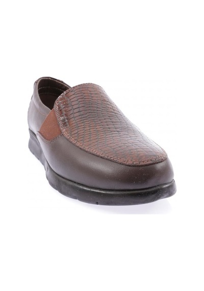 Dgn 730-23y Kadin Lastik Detayli Comfort Ayakkabi 730-692-R13867 Kahverengi