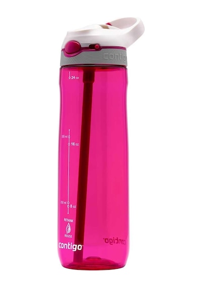Contigo Cortland Tren Tek El Bas İç Kapaklı Su Matarası 720ml 2197050 - Pembe