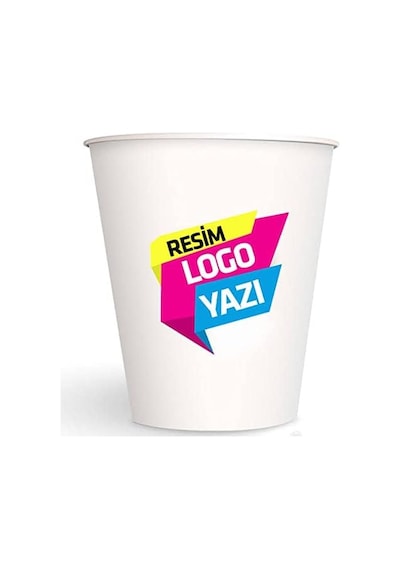 Maycup Firmaya Özel Baskılı Karton Bardak 1000 Adet Genel