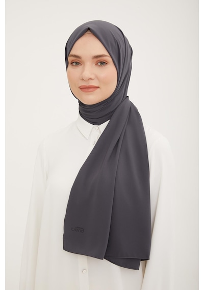 Armine Medine İpeği Şal - Füme 99001