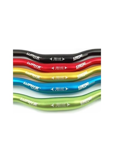 Wake Alüminyum 31.8 780 Mm Riser Mtb Gidon Bisiklet Gidonu Yeşil