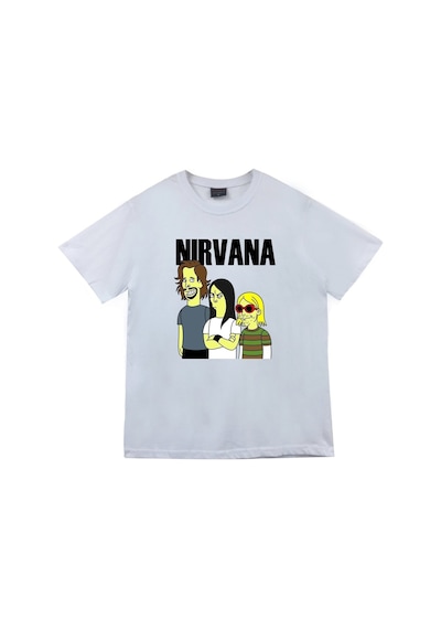 Nirvana Baskılı T-Shirt (542845617) Çok Renkli