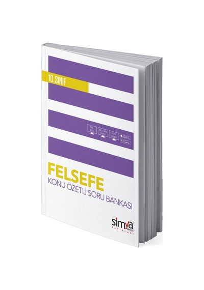 10. Sınıf Felsefe Konu Özetli Soru Bankası -  Simya Dergisi Yayınları
