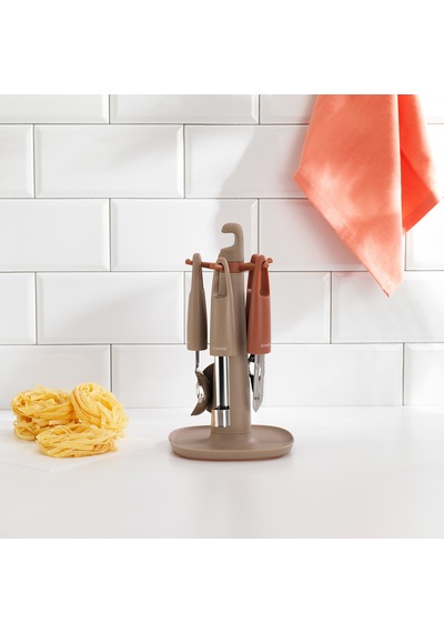 Schafer Easy Standlı Gadget Seti 6 Parça-pembe/vizon Inox