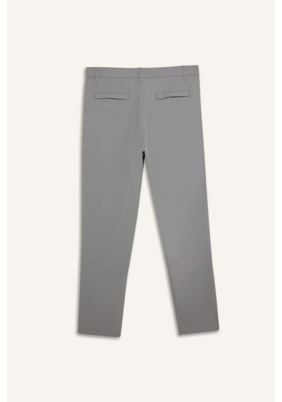 DeFactoFit Slim Fit Dar Kesim Standart Paça Esnek Multifonksiyonel Dokuma Sporcu Pantolon D9247AX25SPGR454