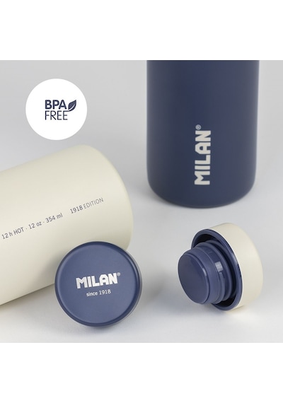 Mılan 643020b 1918 Lacivert Paslanmaz Termos Matara 591ml