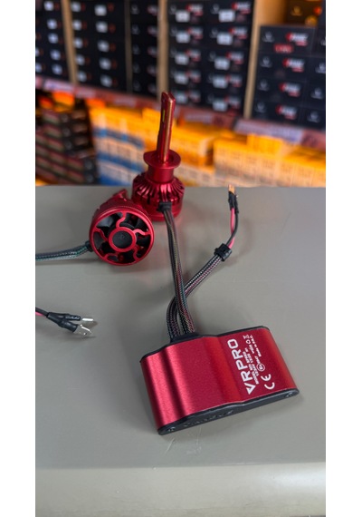 Vr Pro H1 Speedpremium 80w 25000lm Led Far Ampulü Fanlı Soğutma Profesyonel Aydınlatma 2 Adet