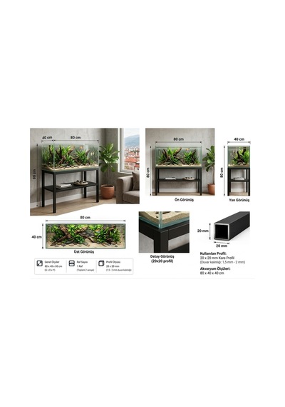 Akyaryum Sehpası Tv Sehpası Tv Ünitesi Kahve Köşesi Raflı Sehpa 80 Cm Siyah - 938829740 Siyah Akyaryum Sehpası Tv Sehpası Tv Ünitesi Kahve Köşesi Raflı Sehpa 80 Cm Siyah - 938829740 Siyah