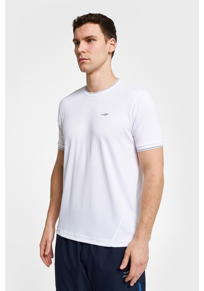 Lescon Erkek Kısa Kol T-shirt 26b-1045 Beyaz